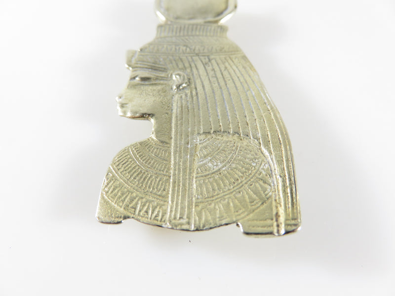 Museum of Modern Art MMA Sterling Gilt Egyptian Goddess Isis Brooch Pendant