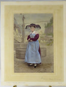 c1869 Canton de Fribourg (Partie Française), Switzerland Tinted Photograph Adolp product image for Just Stuff I Sell, clear front view, neutral background, original listing photo, optimized descriptive alt text, centered composition