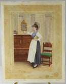 c1869 Canton de St. Gall, Switzerland Tinted Photograph Adolphe Braun Costumes D product image for Just Stuff I Sell, clear front view, neutral background, original listing photo, optimized descriptive alt text, centered composition