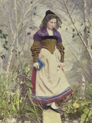 c1869 Canton de Berne, Simmenthal, Switzerland Tinted Photograph Adolphe Braun Costumes De Suisse product image for Just Stuff I Sell, clear front view, neutral background, original listing photo, optimized descriptive alt text, centered composition variant 2