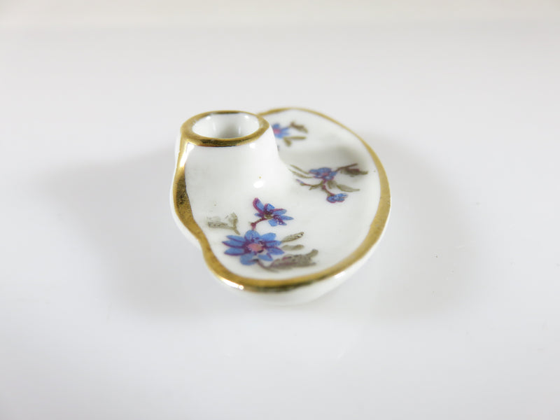 Vintage Fine Porcelain Office Inkwell Dollhouse Miniature Made in France