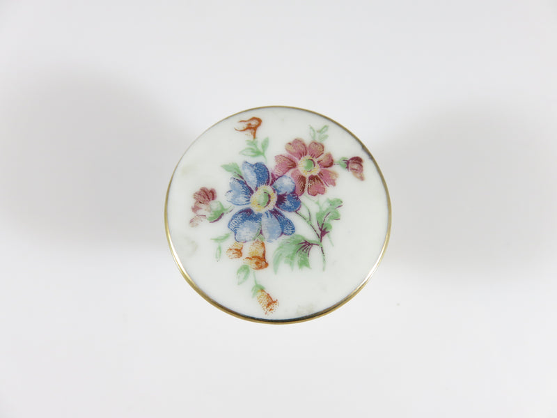 Vintage Fine Porcelain Round Breakfast Table Miniature Made in France