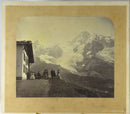 Tourists Hotel Wengernalp Canton of Bern Switzerland c1869 Photograph Adolphe Br product image for Just Stuff I Sell, clear front view, neutral background, original listing photo, optimized descriptive alt text, centered composition