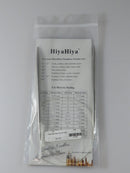 Shanghai Hiya Designer Circular Stainless Steel Knitting Needles 24" US 8 product image for Just Stuff I Sell, clear front view, neutral background, original listing photo, optimized descriptive alt text, centered composition