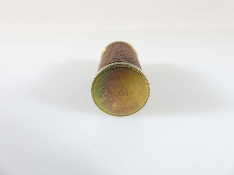 Antique Hidden Compartment Brass Pill or Snuff Bottle Charm, FOB Souvenir