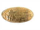 Vintage Elongated Sally Streets of Paris 1933 Chicago Worlds Fair 1923 Wheat Penny — front view