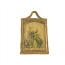 19th Century Doll House Miniature 2 Color Print Foil Framed Dollhouse Artwork