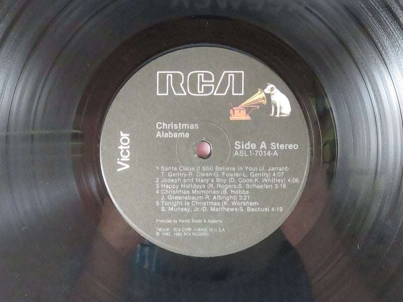Alabama Christmas Gatefold 1985 RCA Victor ASL1-7014 Indianapolis Pressing Vinyl Album