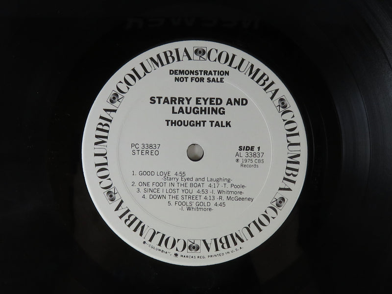 Starry Eyed and Laughing Thought Talk Columbia PC 33837 Promotional Copy Vinyl Album