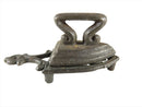 Miniature Cast Iron Sad Iron and Sad Iron Trivet Stand Dollhouse Miniature