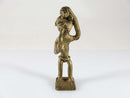 Art Deco Ashante Ghana Africa Brass Art Figure Fertility Figure