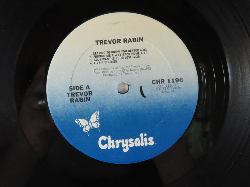 Trevor Rabin Self 1978 Chrysalis Records CHR 1196 Promotional Copy Vinyl Album