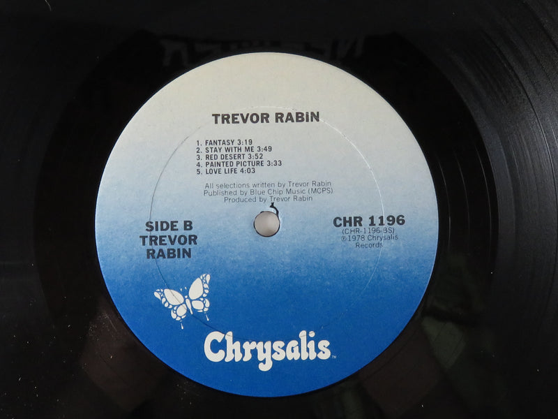 Trevor Rabin Self 1978 Chrysalis Records CHR 1196 Promotional Copy Vinyl Album