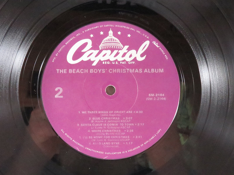 The Beach Boys Christmas Album 1978 Capitol Records SM-2164 Vinyl Album