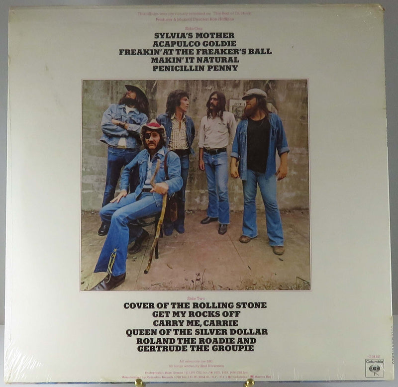 Dr. Hook & The Medicine Show Revisited 1976 Reissue New Old Stock C 34147 Vinyl Album