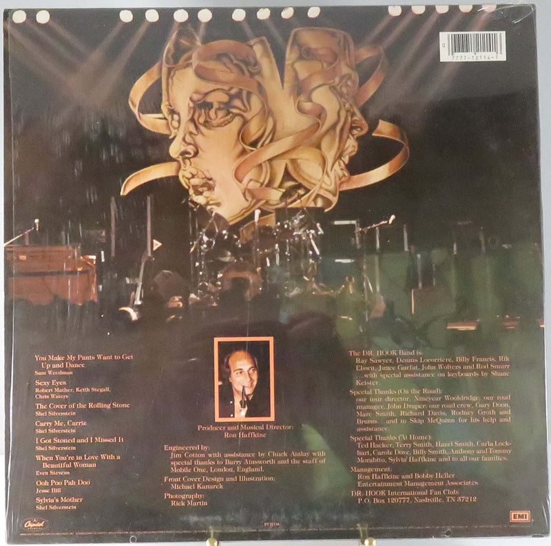 Dr. Hook Live in the UK In Shrink 1981 Capitol Records ST-12114 Jax Pressing Vinyl Album