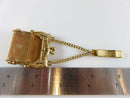 Antique Gold Gilded Chatelaine Miniature Belt Purse Edwardian Era product image for Just Stuff I Sell, clear front view, neutral background, original listing photo, optimized descriptive alt text, centered composition variant 12