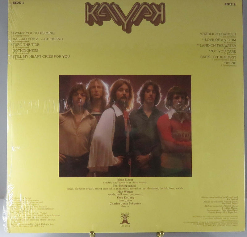 Kayak Starlight Dancer 1977 Janis Records JXS 7034 New old Stock Vinyl Album