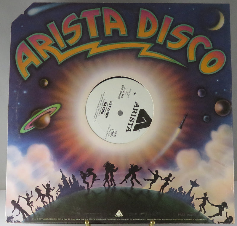 Raydio 12" 45 Single Promotional Copy 1978 Arista Records SP-17 Vinyl Album