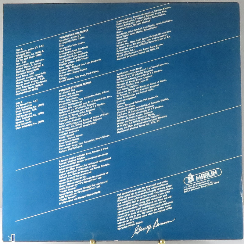 Phil Upchurch Self Titled 1978 Marlin Records Marlin 2209 798 Rare Promo Vinyl Album