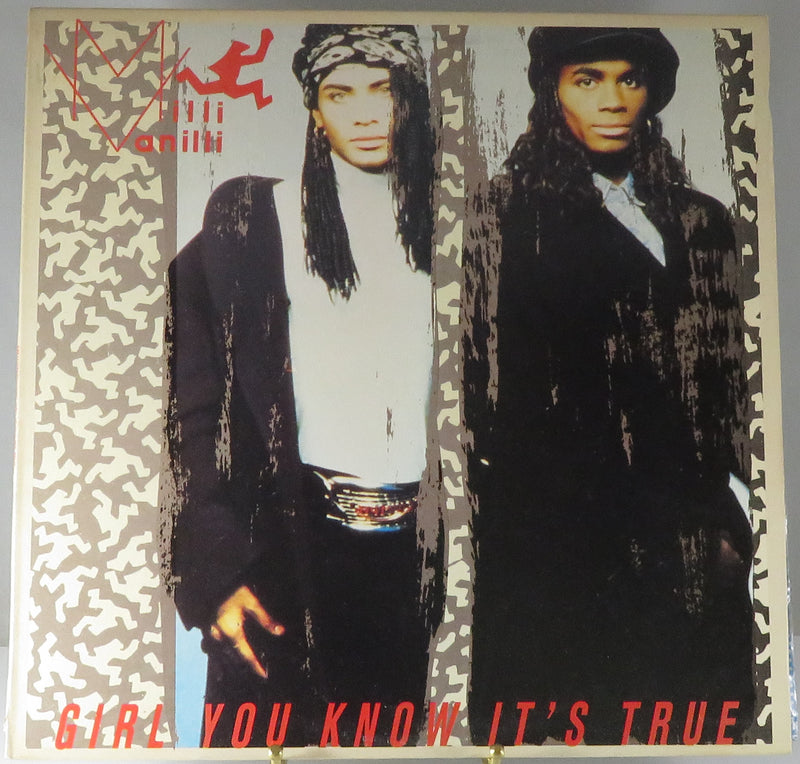 Milli Vanilli Girl You Know It's True 1989 Arista Records AL-8592 Rare Misprint Vinyl Album