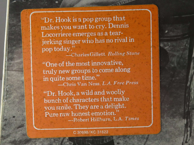 Dr. Hook & The Medicine Show Dr. Hook 1972 New Old Stock C 30898 Vinyl Album