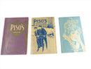 1913, 1915, 1916 Piso's Pocket Book Almanac Miniature Antique Book Publication