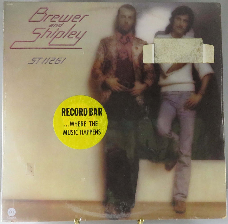 Brewer & Shipley Self Titled 1974 Capitol Records ST-11261 New Old Stock Vinyl Album