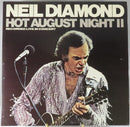 Neil Diamond Hot August Night II Gatefold 1987 Columbia Records C2X 40990 2 Vinyl Album — Music:Records • Diamond — front vie