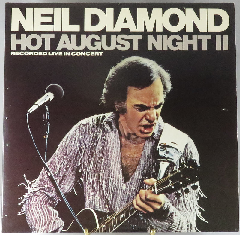 Neil Diamond Hot August Night II Gatefold 1987 Columbia Records C2X 40990 2 Vinyl Album