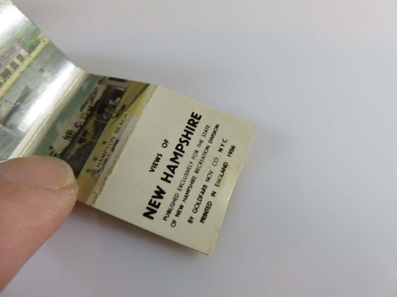 1956 Views of New Hampshire Souvenir Miniature Keychain Photo Souvenir