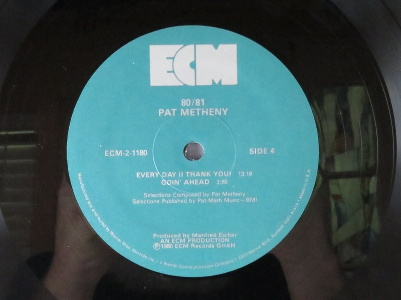Pat Metheny 80/81 Gatefold 1980 ECM Records ECM-2-1180 2 Vinyl Album