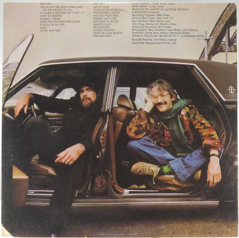Stampfel & Weber Going Nowhere Fast 1981 Rounder Records 3051 Vinyl Album