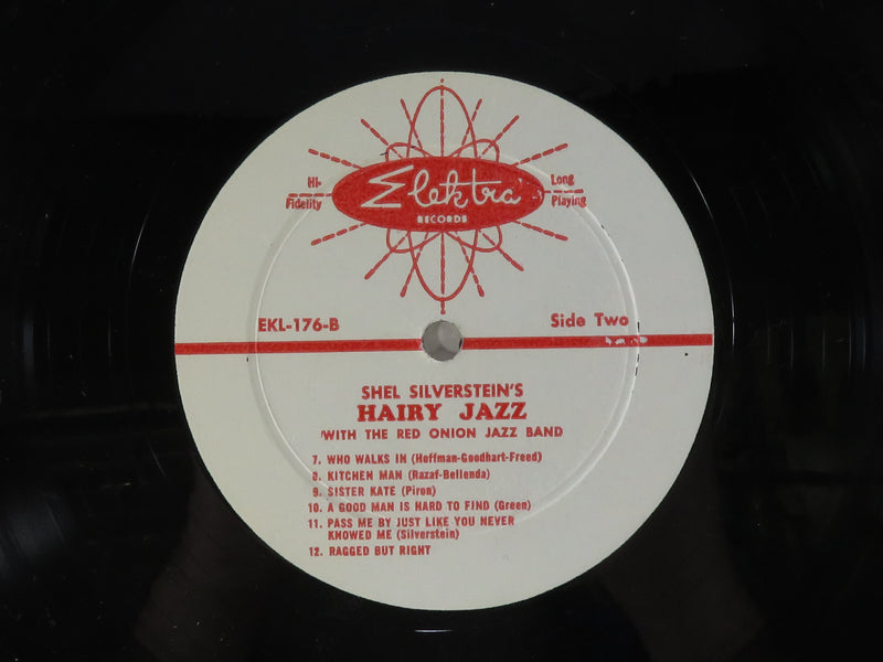 Shel Silverstein and the Red Onions Hairy Jazz 1959 Mono Elektra EKL-176 Vinyl Album