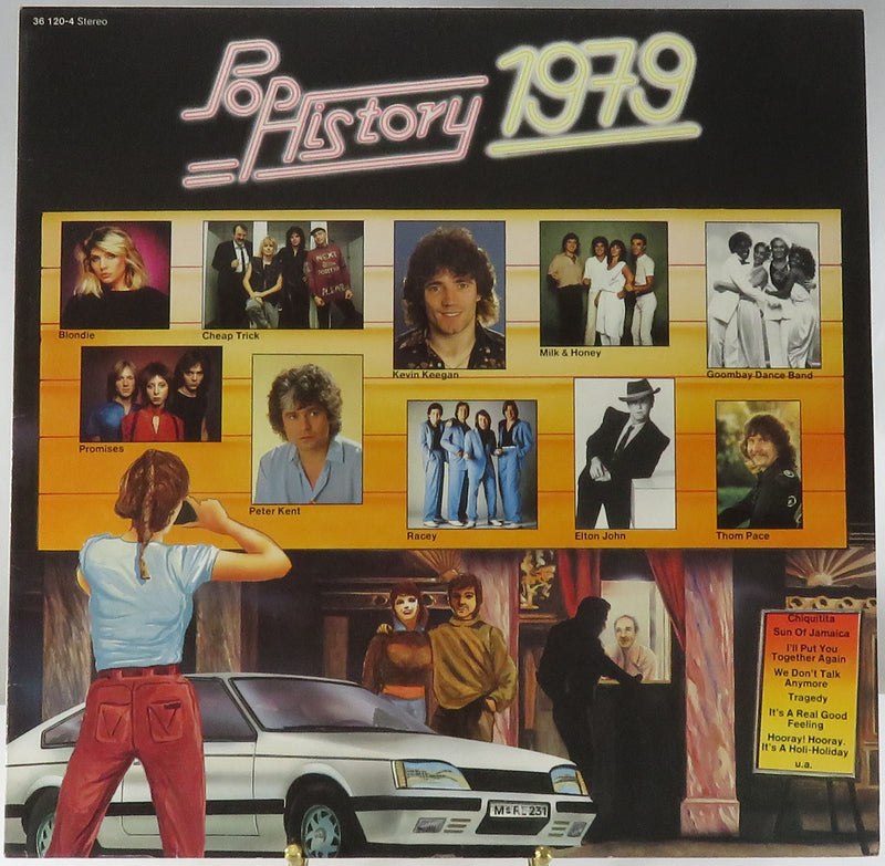 Pop History 1979 Sonocord Records 1986 German Pressing 36120-4 Vinyl Album