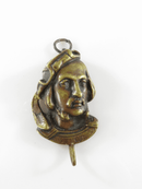 Antique Victorian Willian Shakespeare Figural Wall Mounted Brass Pock Watch Hook product image for Just Stuff I Sell, clear front view, neutral background, original listing photo, optimized descriptive alt text, centered composition