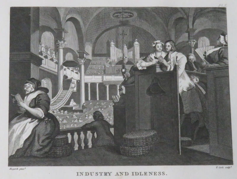 Performing the Duty of a Christian, Industry and Idleness, Scene 2, William Hoga