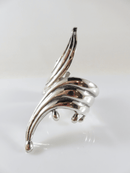 Alfredo Villasana Modernist Hinged Cuff Clamper Bracelet 925 Taxco Mexico - Just Stuff I Sell