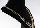 Fabulous "Liquid Silver" Zuni Signed TK Inlaid Sterling Silver Necklace - Just Stuff I Sell