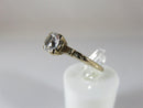 14K Yellow Gold Setting Size 6.75 Promise Ring or Setting 1 Carat Sapphire - Just Stuff I Sell