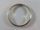 925 Sterling 8.4mm Deep Bangle Bracelet 8" Circ. 2 5/8" Acr Signed TR-169/8 - Just Stuff I Sell