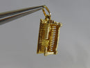 Parthenon Temple 3D 14K Gold Athenian Acropolis Greece Travel Charm/Pendant - Just Stuff I Sell