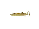 Dawn Princess Cruise Line 14K Yellow Gold 3D Ship Charm/Pendant Carnival - Just Stuff I Sell