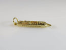 Dawn Princess Cruise Line 14K Yellow Gold 3D Ship Charm/Pendant Carnival - Just Stuff I Sell