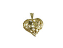 3D Diamond Etched Pearl & 14K Yellow Gold Michael Anthony Pendant — Charms & Pendants • 14K, Gold • Diamond, Pearl — front vi