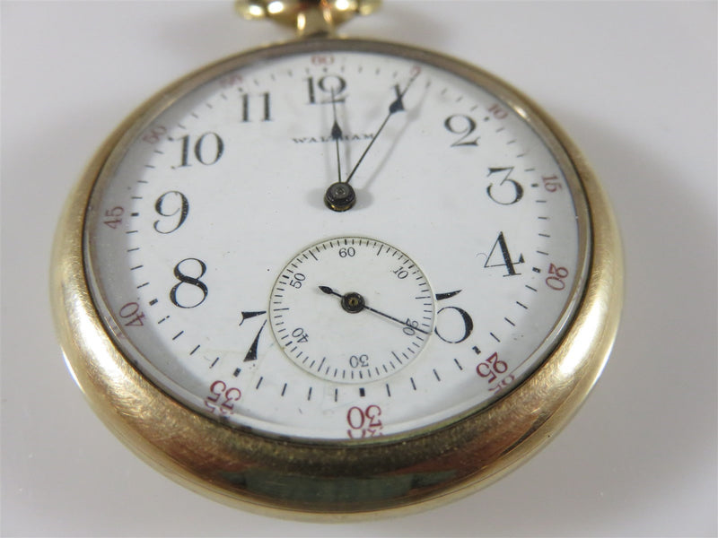 Model 1894 Waltham Pocket Watch No 235 17J Size 12S Open Face B&B Royal 1910-13 - Just Stuff I Sell