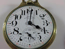 1948 Hamilton Railway Special Pocket Watch Grade 992B Model 5 21J Openface - Just Stuff I Sell