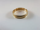Vintage/Antique Unisex 14K Rose Gold Textured 4.5mm Wedding Band Ring Size 7.25 - Just Stuff I Sell