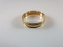 Vintage/Antique Unisex 14K Rose Gold Textured 4.5mm Wedding Band Ring Size 7.25 - Just Stuff I Sell