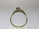 14K Yellow Gold .10 Carat Diamond Solitaire Engagement/Promise Ring 4 Repurpose - Just Stuff I Sell